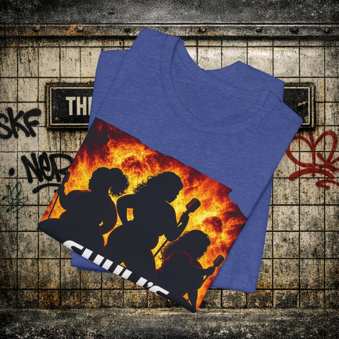Shuli’s Angels: Operation Laugh & Disorder Graphic Tee — Retro Silhouette Vibe Shirt
