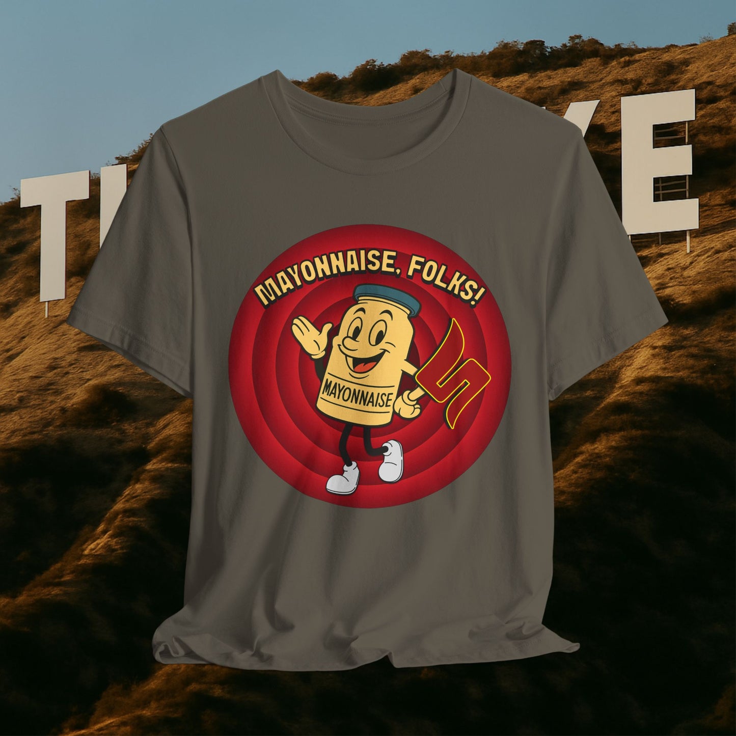 MAYONNAISE, FOLKS! — The Uncle Rico Show Credits Tee