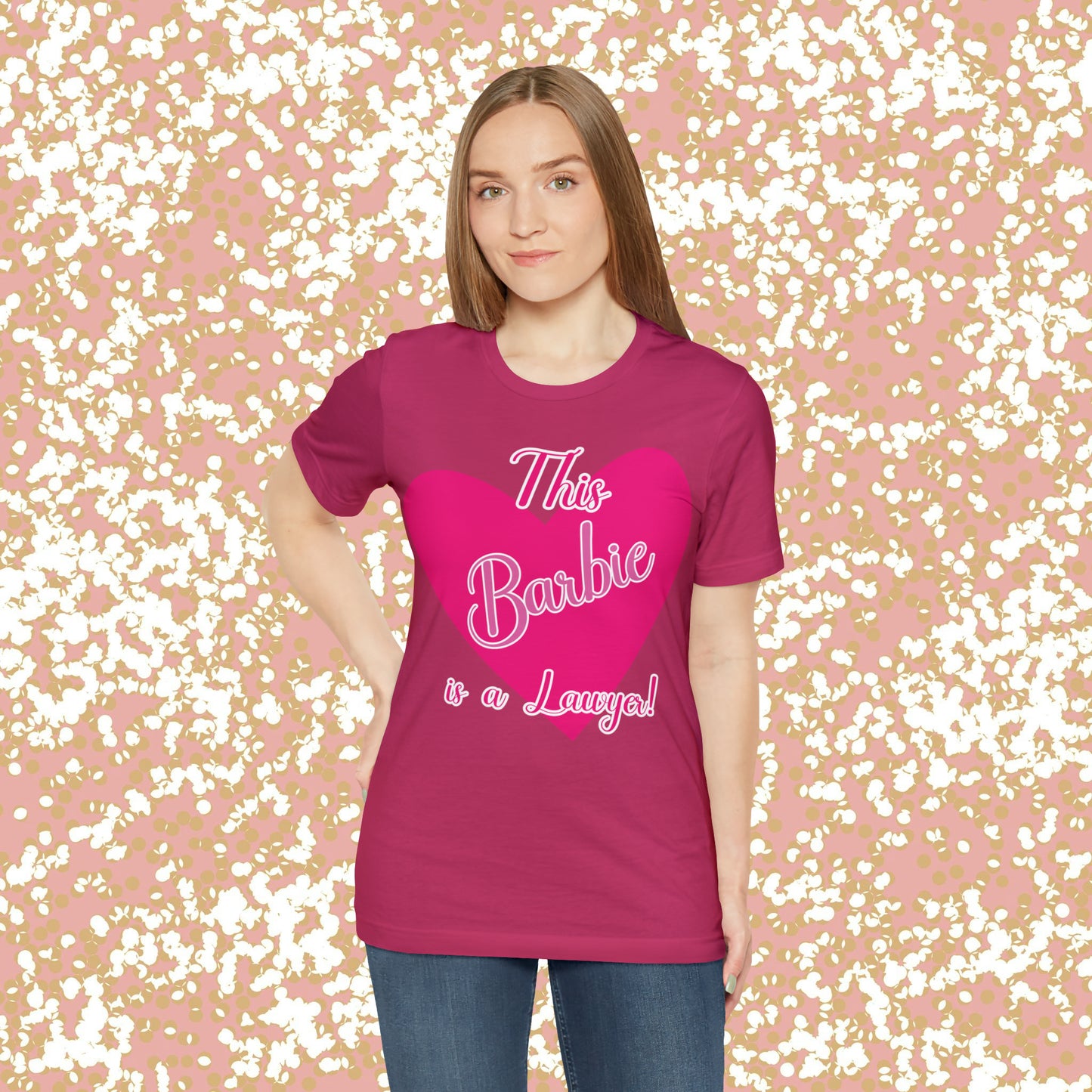 This Barbie is a Lawyer Unisex Jersey Short Sleeve Tee Gifts for Her