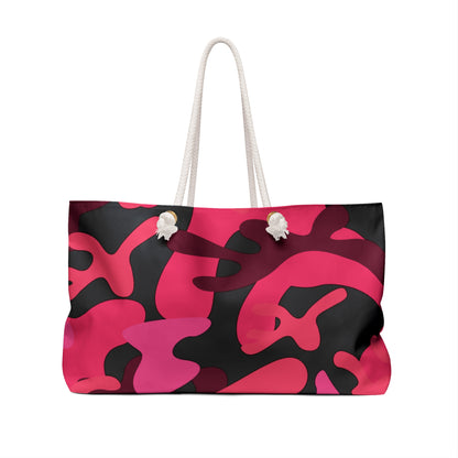 Colorful Camo Weekender Bag