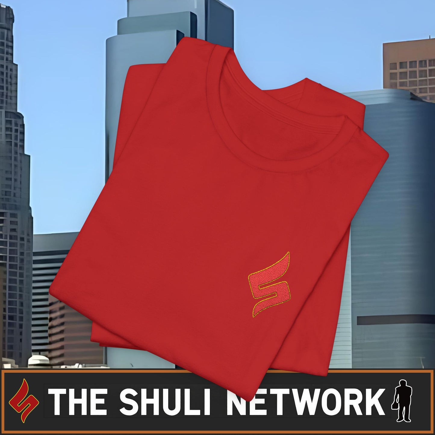 The Shuli Network Embroidered Logo Tee — Special Edition Drop
