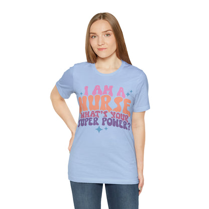 Comfy and Stylish Bella+Canva 3001 Nurse T-Shirt: Perfect Gift for Professionals & Nursing Students, Soft Fabric, Various Sizes Available