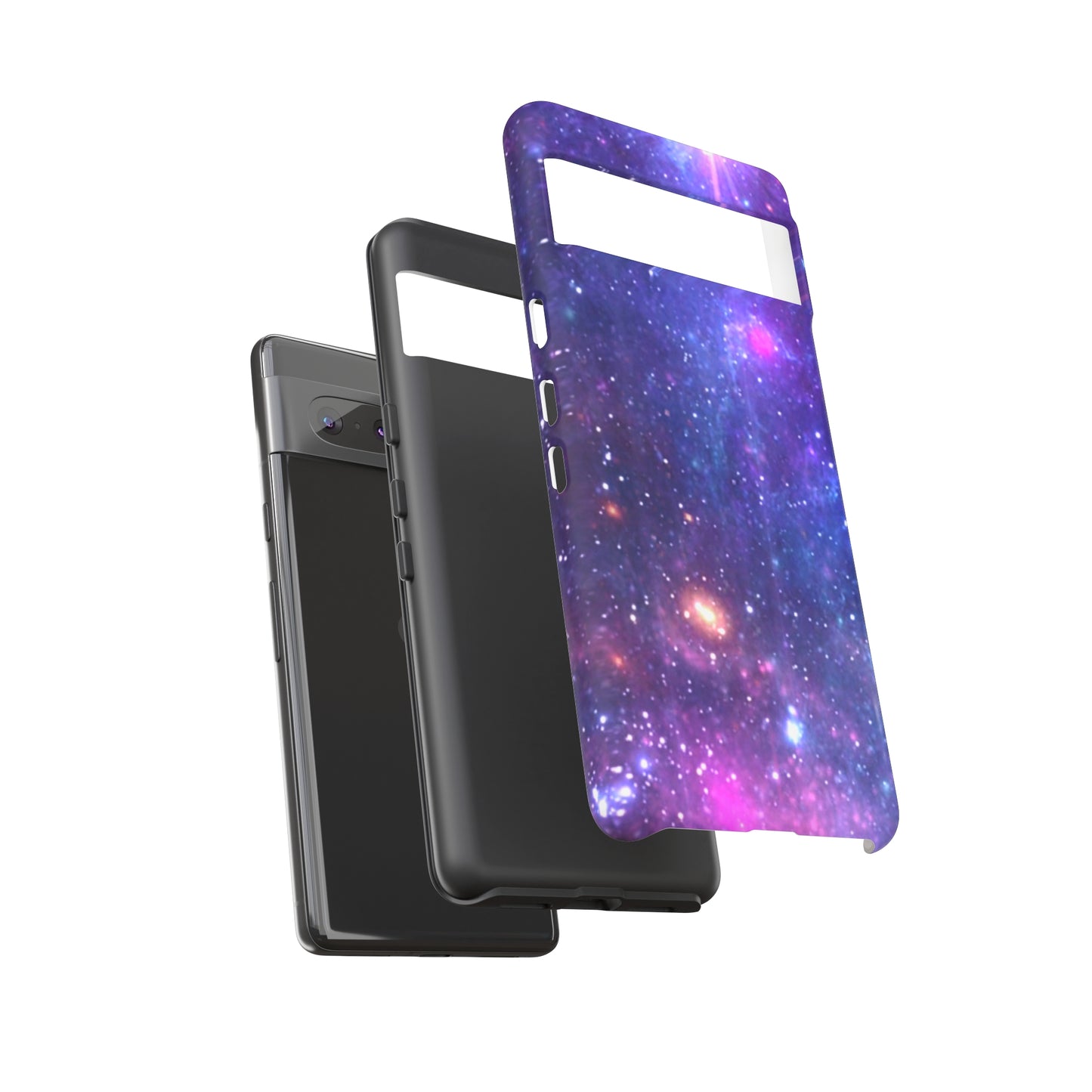 Purple Beyond the Stars Outer Space Out of this World Tough Cases (iPhone, Google, Samsung)