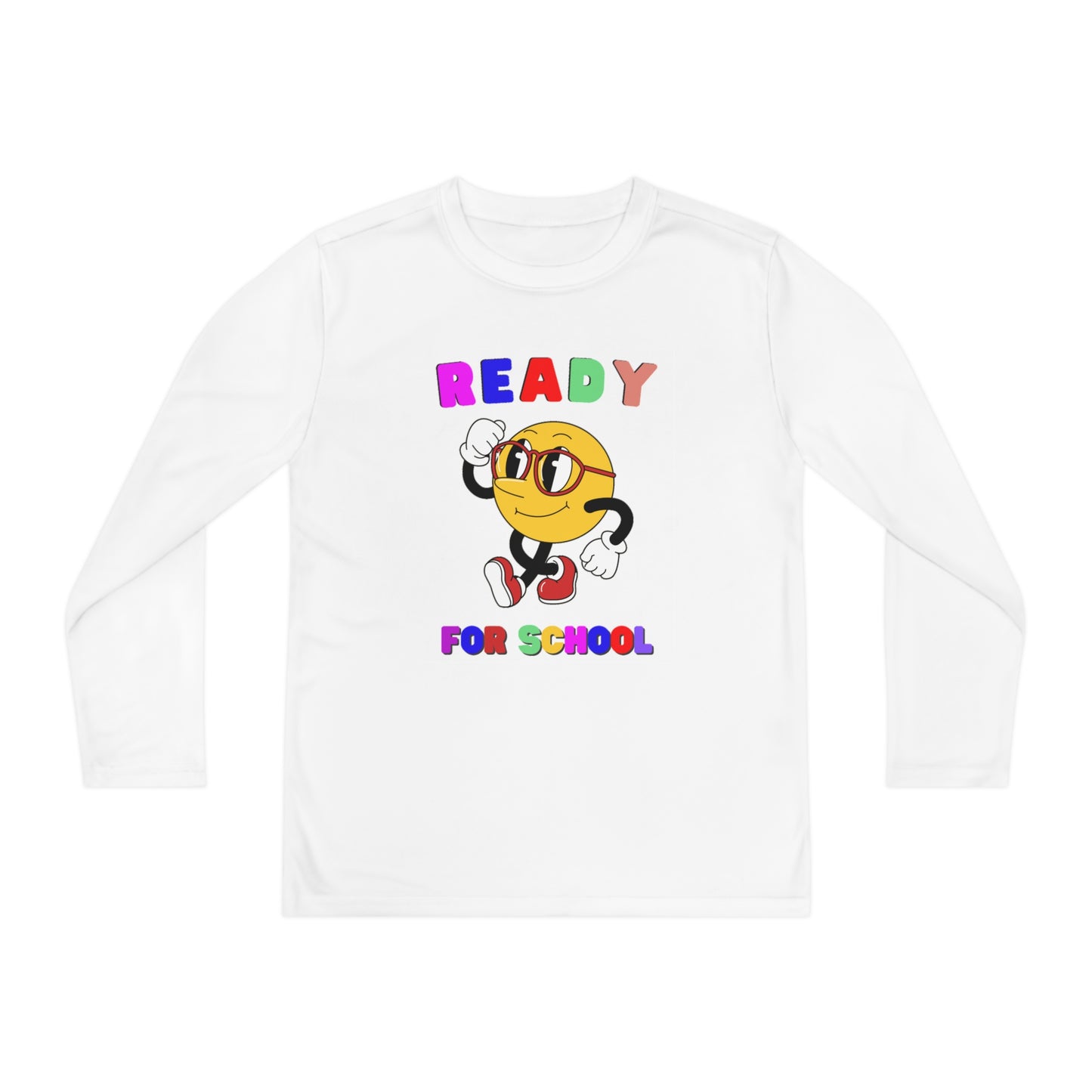 Ready For School Youth Long Sleeve Competitor Tee