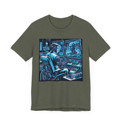 Tech-Inspired Graphic Tee, Vintage Gamer Shirt, Unisex Tee for Tech Lovers, Perfect Gift for Gamers, Retro Gaming Apparel