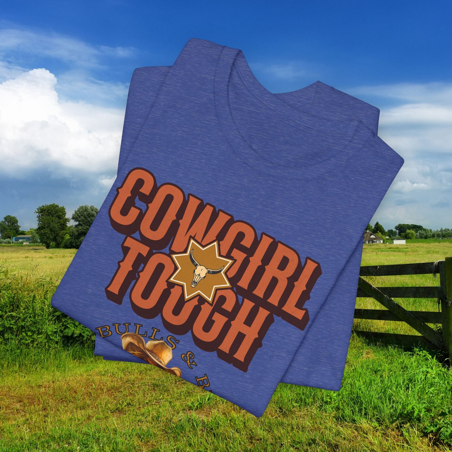 Cowgirl Tough T-Shirt | Country Style Tee for Rodeo Lovers, Gift for Cowboys, Western Apparel, Casual Wear, Farm & Ranch Life