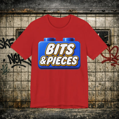 Bits & Pieces Graphic Tee One Size Fits All… Jokes?”