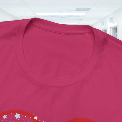Nurse Love Unisex Jersey Tee Bella+Canvas 3001 Healthcare Gift Medical Students, Soft Fabric, Various Sizes Available