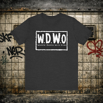W.D.W.O. Graphic Tee — "Waddle Daddle World Order" The GreaseMan Awakens T‑Shirt