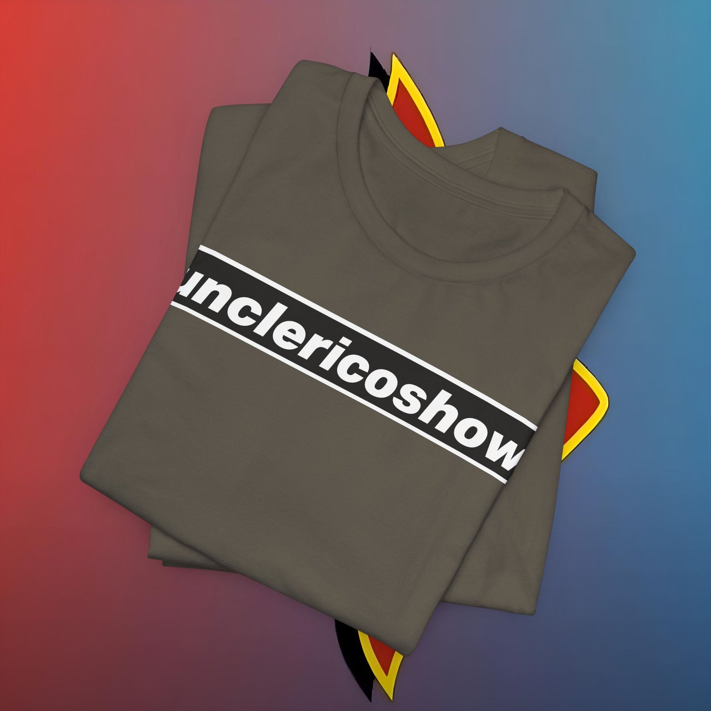 The Uncle Rico Show Tee – Broadcasting Buffoonery Since Whenever