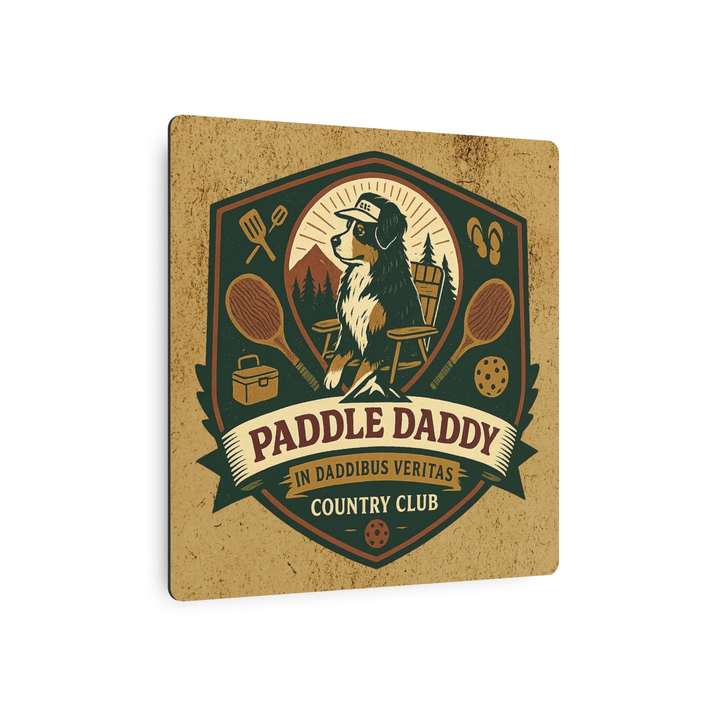 Paddle Daddy Country Club™ Metal Art Sign The Chloe Edition
