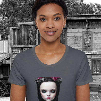 My Resting Witch Face Halloween with Wednesday Addams Women's Organic Short Sleeve T-Shirt