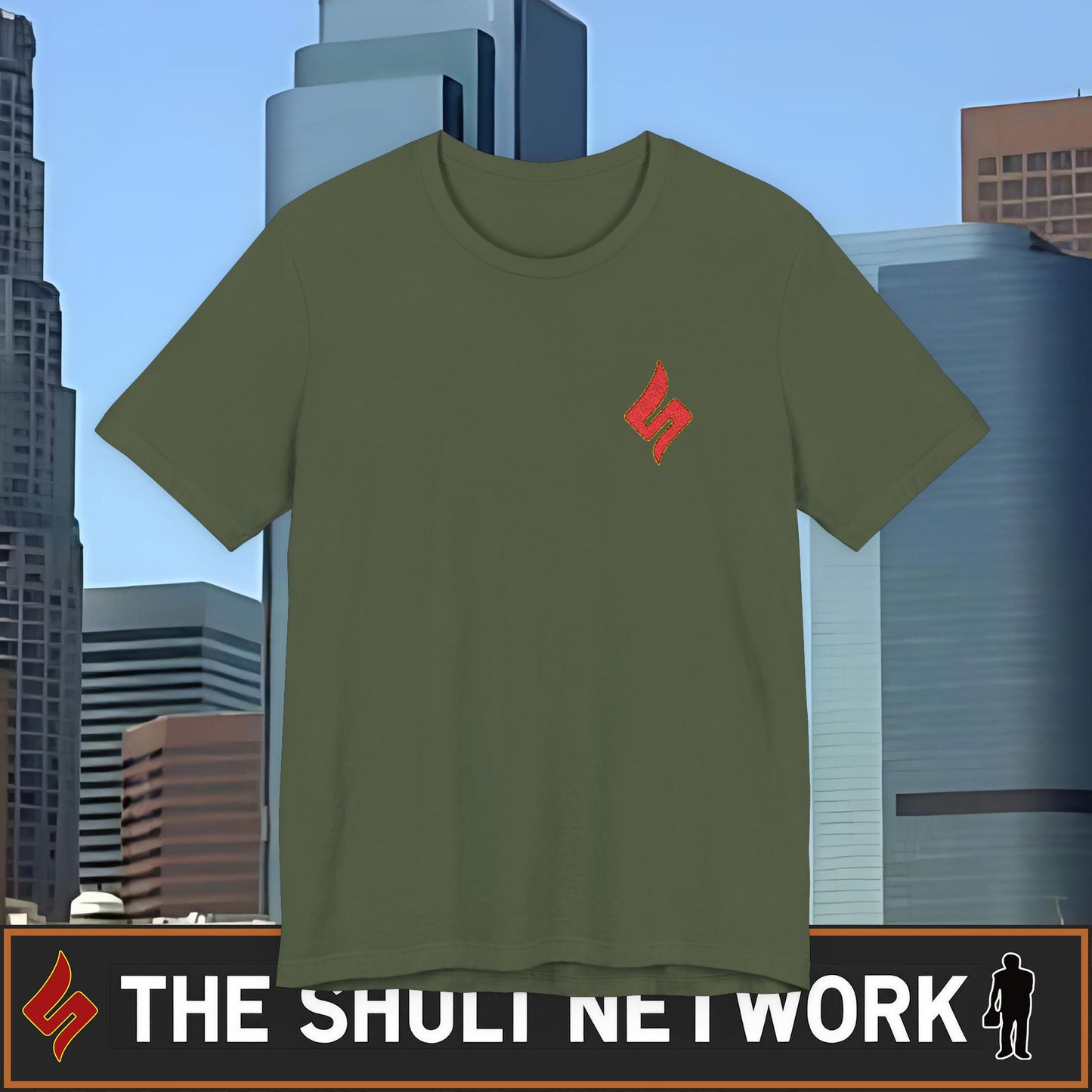 The Shuli Network Embroidered Logo Tee — Special Edition Drop