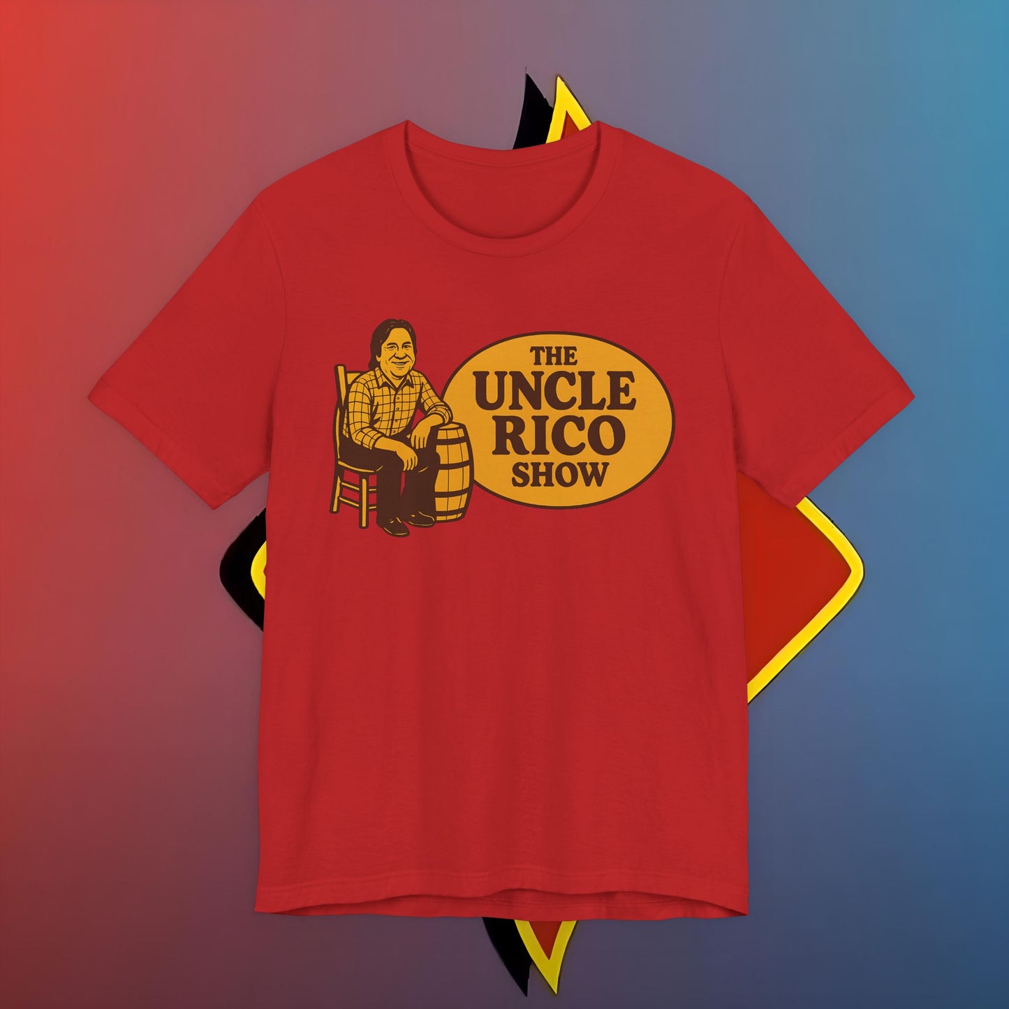 Uncle Rico Show Tee, Retro T-Shirt for Fans, Vintage Style Apparel, Movie Merchandise, Gift for Him/Her