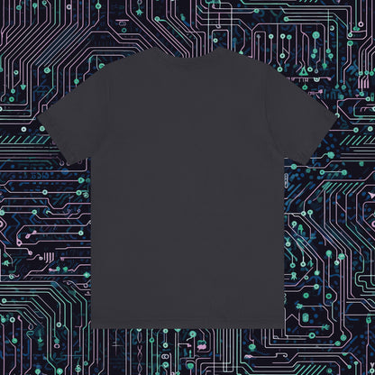 The Future is now Cyber Punk Guy Unisex Jersey Short Sleeve Tee