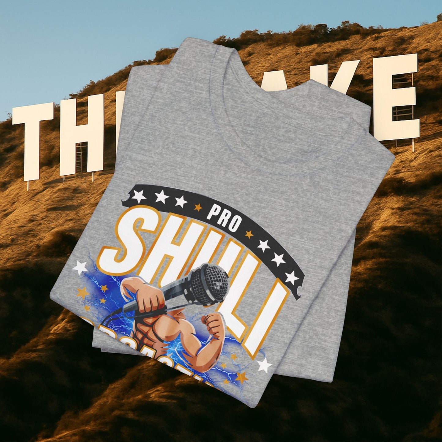 “Podcasting Championship Tee — Because Your Mic Deserves a Belt Too”