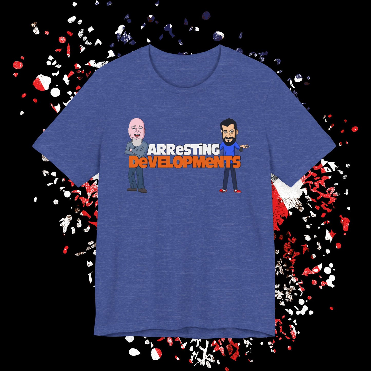 Arresting Developments Tee - Unisex Jersey Short Sleeve Shirt, Funny Graphic Tee, Gift for Detectives, Crime Show Lovers, Casual Wear