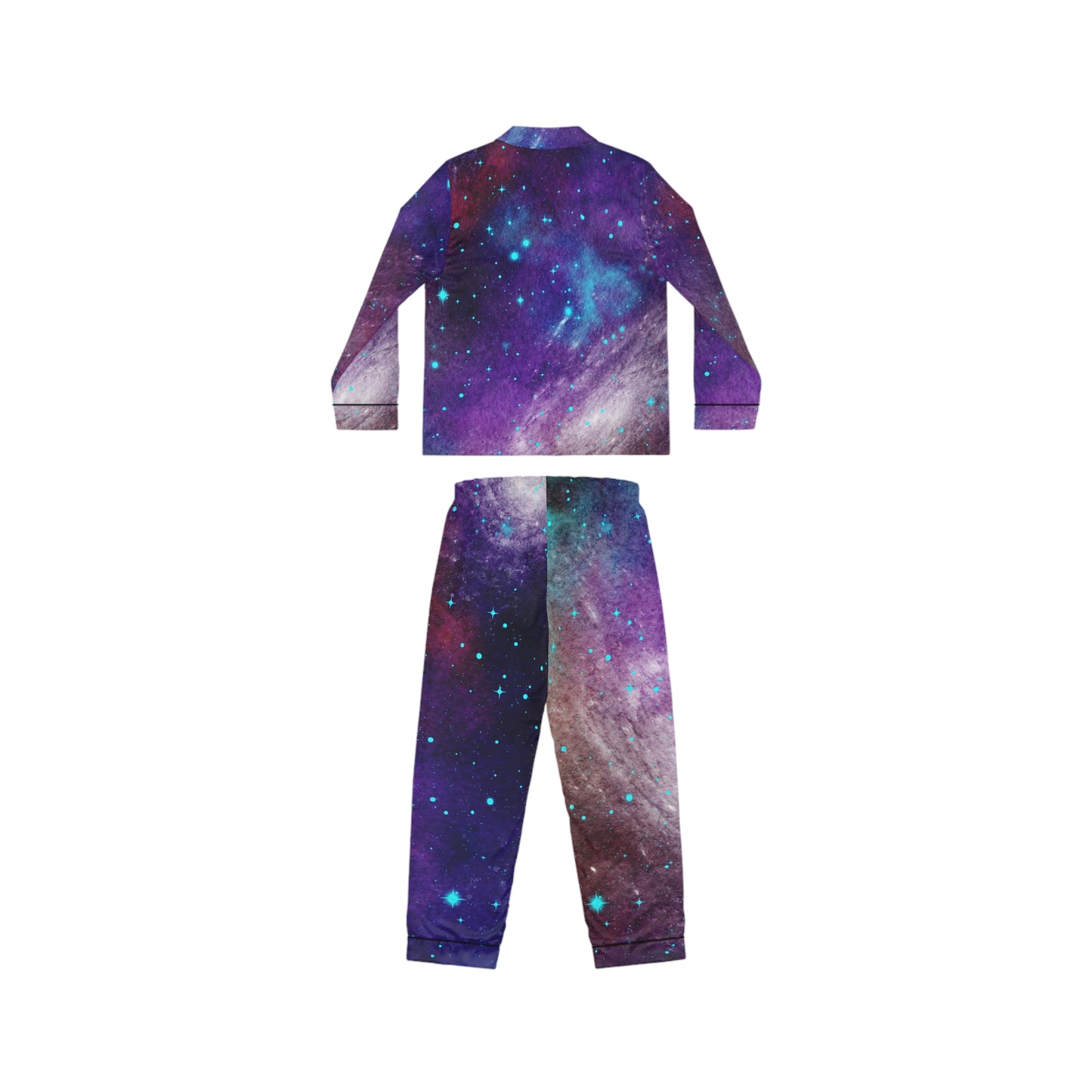 Outer Space Out of this World Women's Satin Pajamas (AOP)