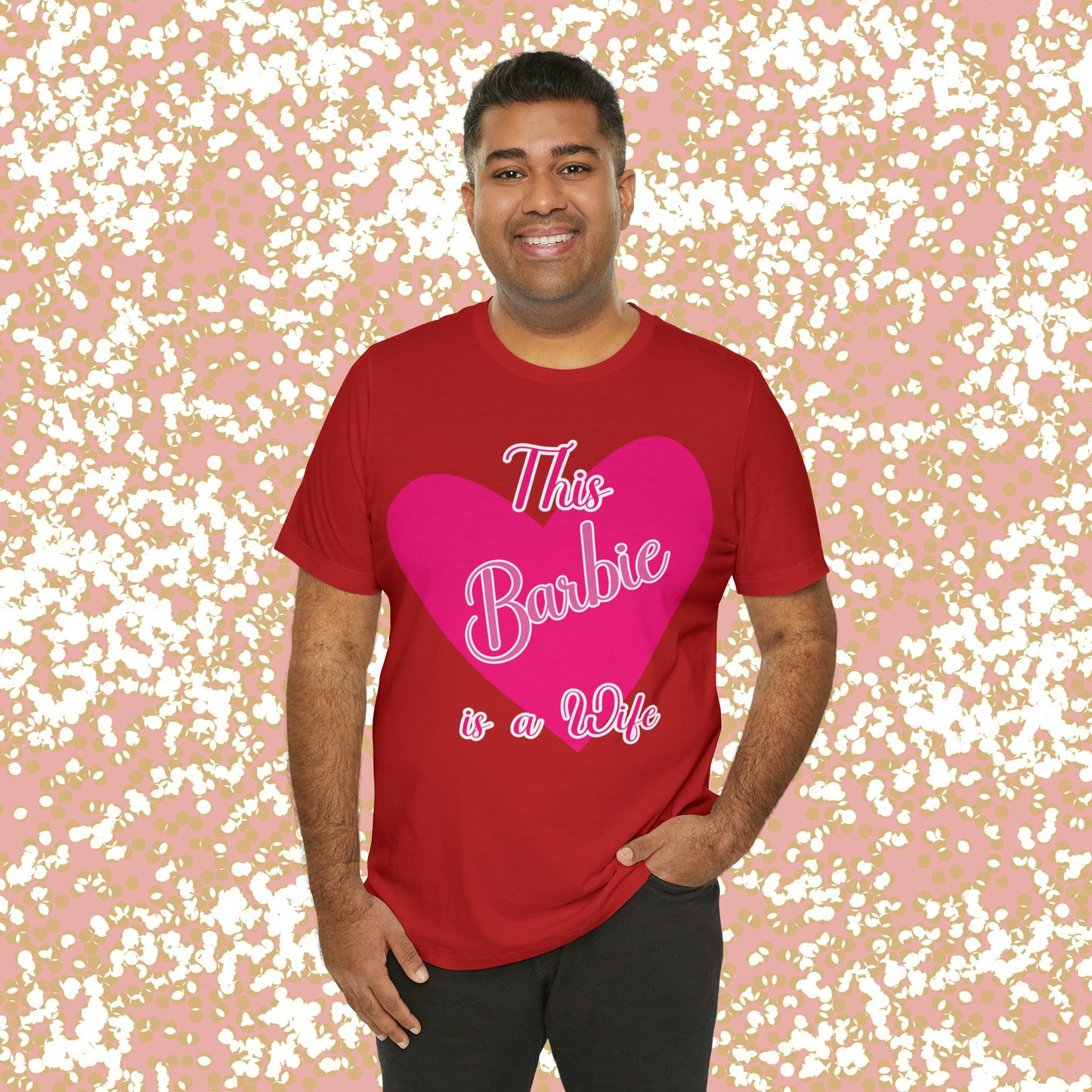 This Barbie is a Wife Unisex Jersey Short Sleeve Tee Gifts for her