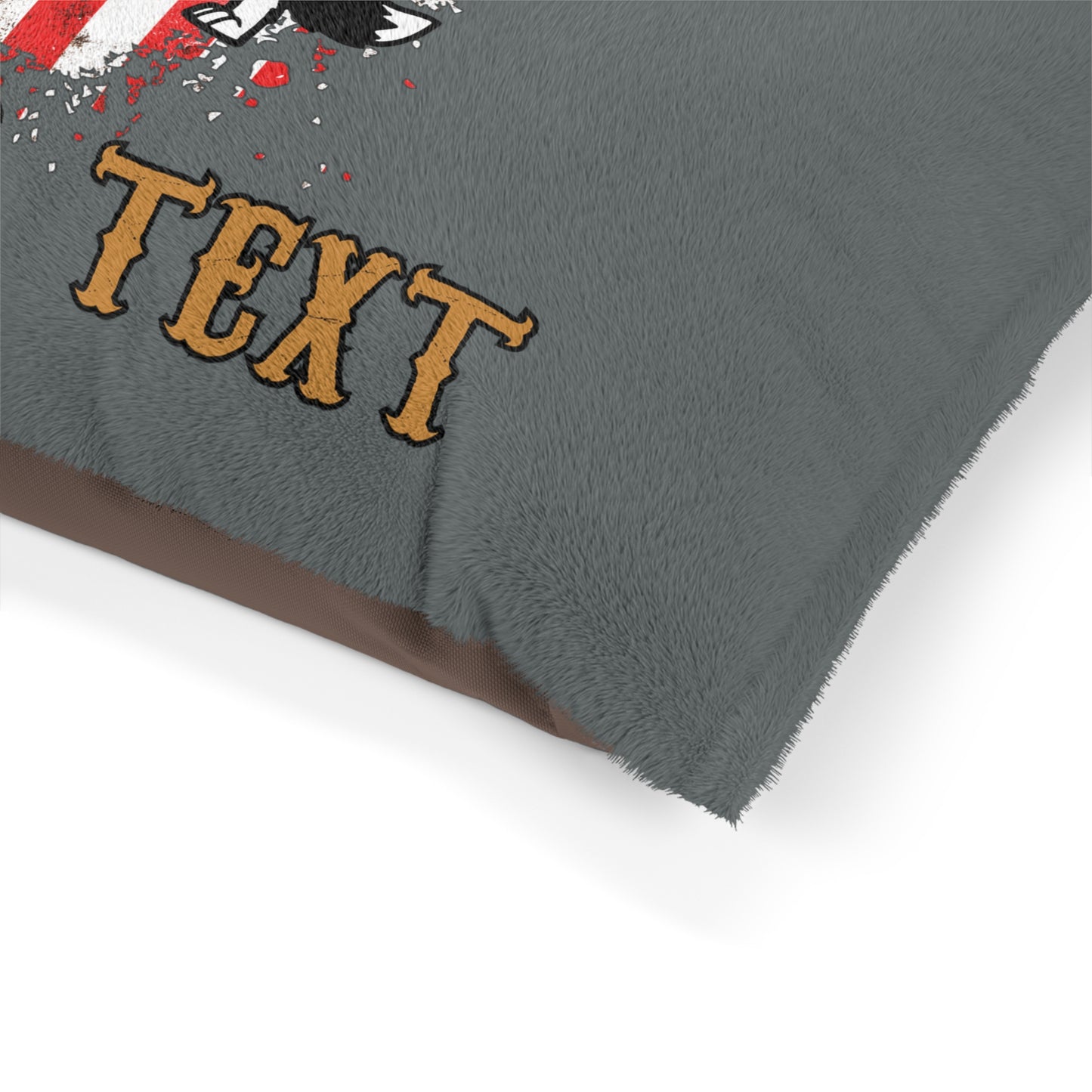 Ruff Rider "Custom Text" Pet Bed