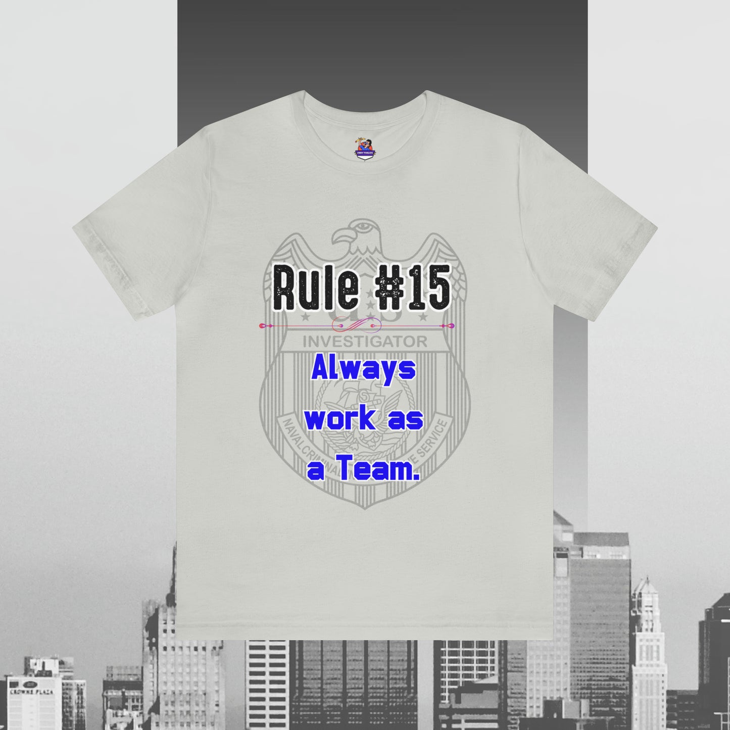 Rules of Gibbs #15 Always work as a Team Unisex Jersey Short Sleeve Tee