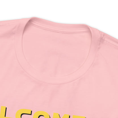Welcome to the Darkside Unisex Jersey Short Sleeve Tee