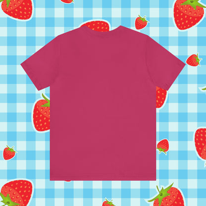 Retro Pin-Up T-Shirt - Quirky Pink Design for Bold Style
