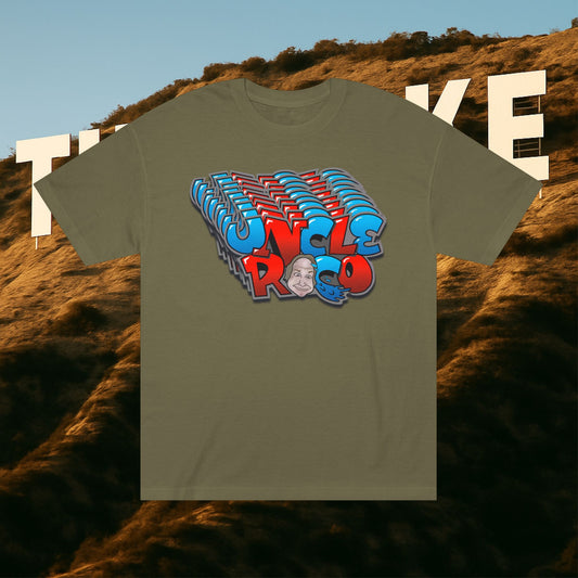 'Uncle Rico' Retro 3D Text Design