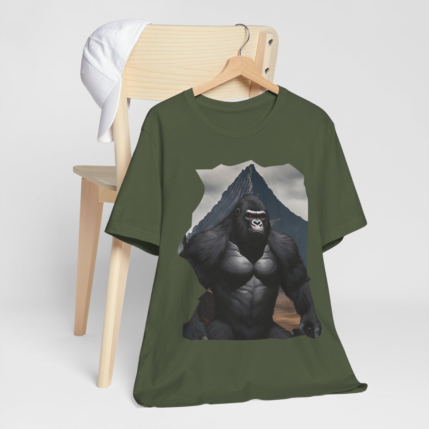 “King Kong Inspired APE Unisex Jersey Tee: Conquer the Concrete Jungle!” Unisex Jersey Short Sleeve Tee