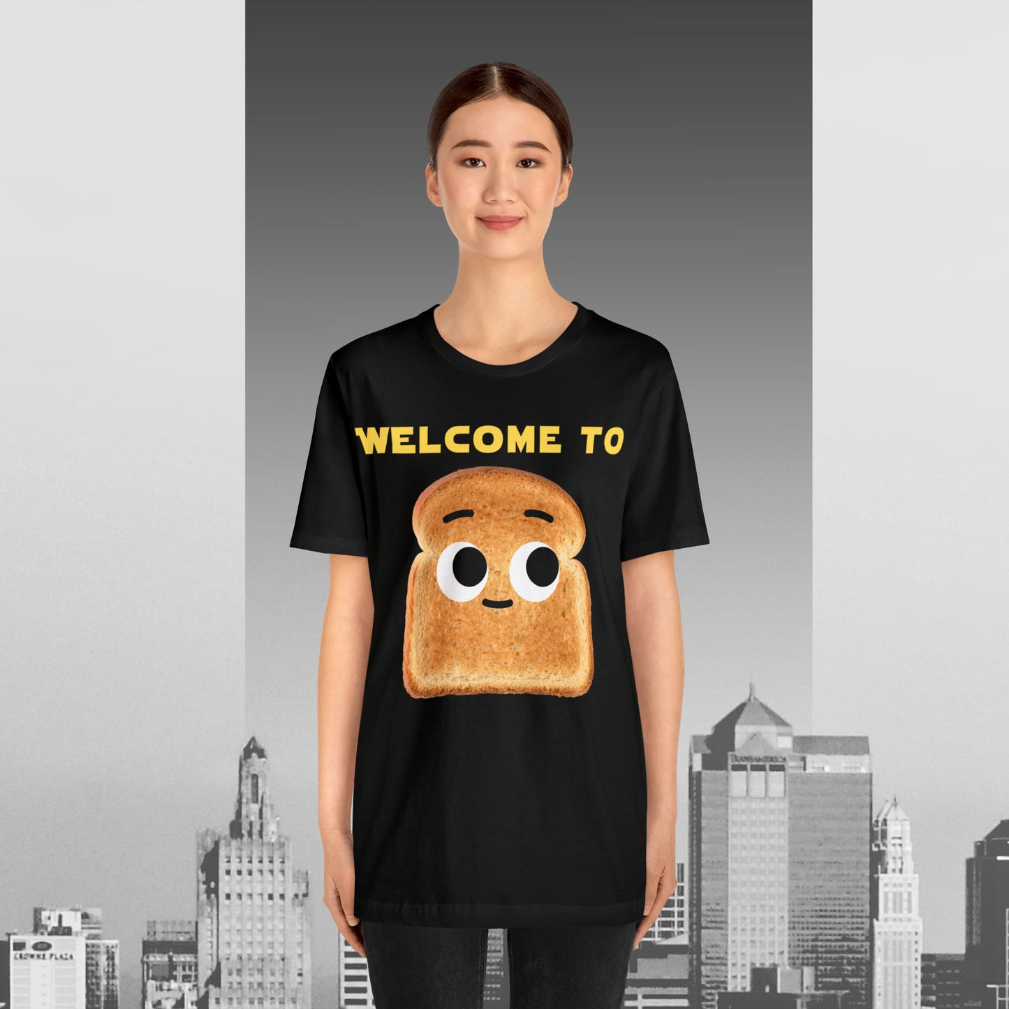 Welcome to the Darkside Unisex Jersey Short Sleeve Tee