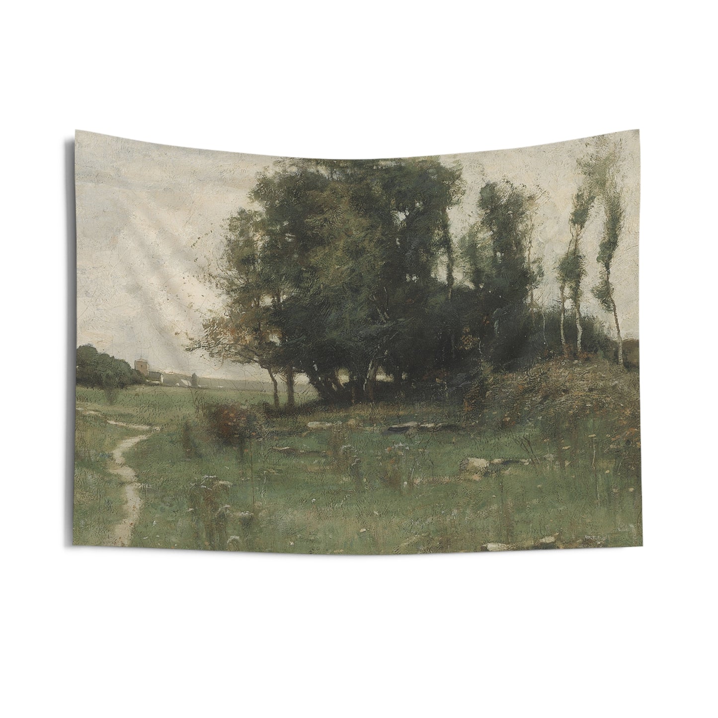 Rustic Reverie: Vintage Countryside Tapestries by RileyB - Transform Your Space with Timeless Charm!