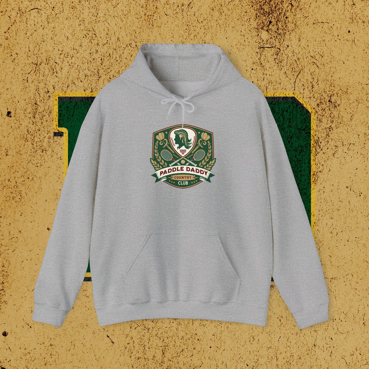 Paddle Daddy Hoodie, Unisex Hooded Sweatshirt for Dads, Elite-ish Comfort for the Ironically Refined