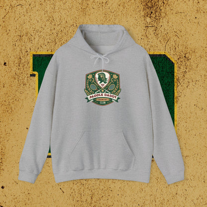 Paddle Daddy Hoodie, Unisex Hooded Sweatshirt for Dads, Elite-ish Comfort for the Ironically Refined