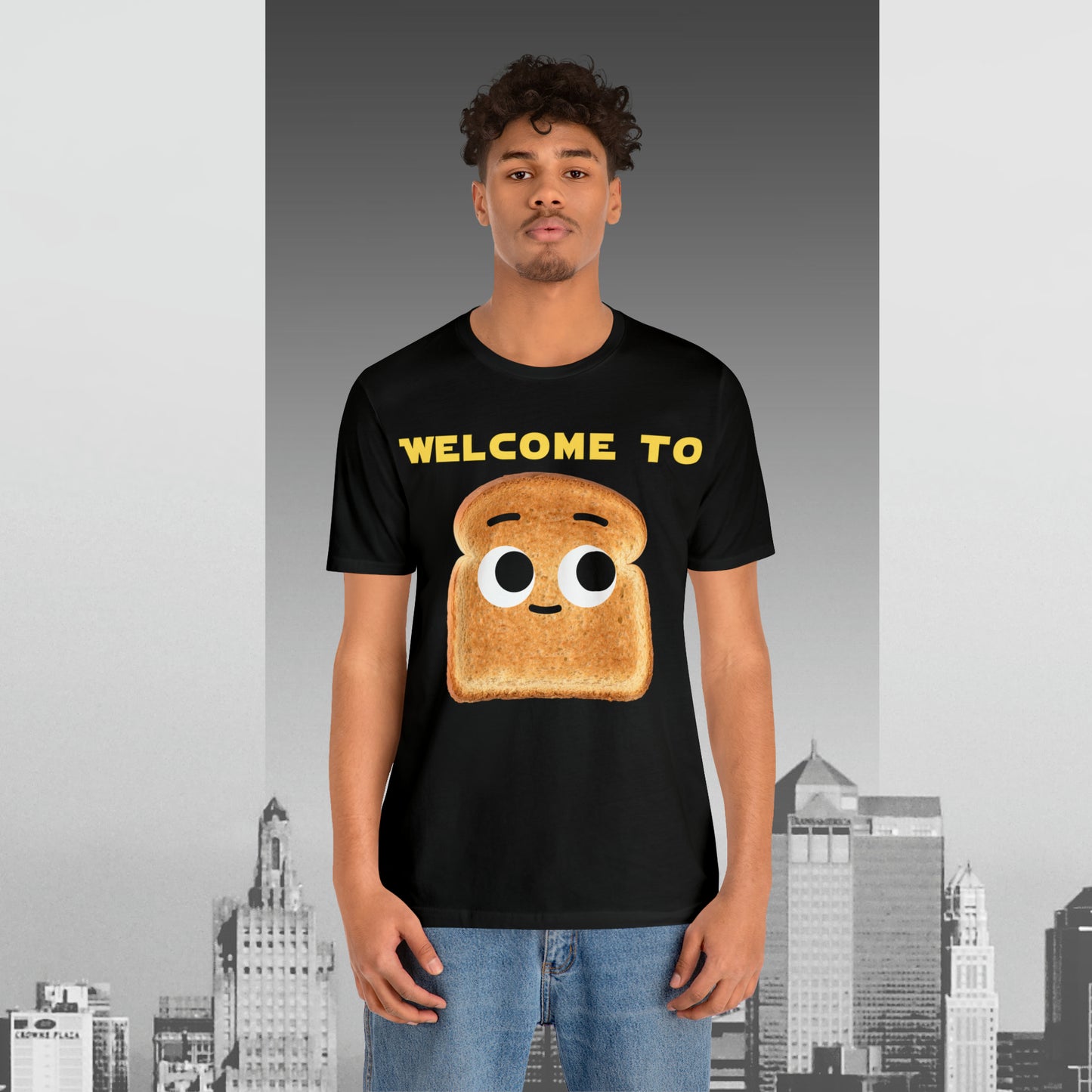 Welcome to the Darkside Unisex Jersey Short Sleeve Tee