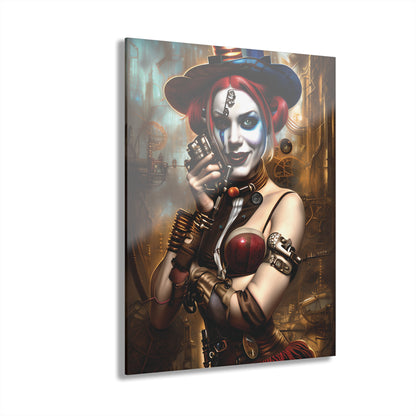 Hyper Realistic Steampunk Harley Quinn Acrylic Prints (French Cleat Hanging)