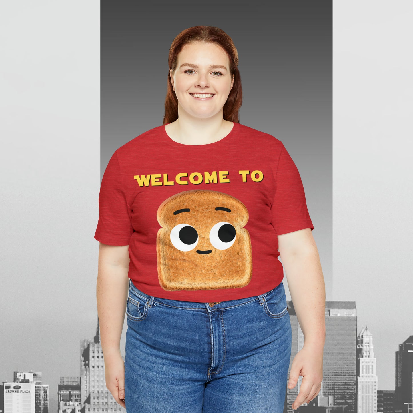 Welcome to the Darkside Unisex Jersey Short Sleeve Tee