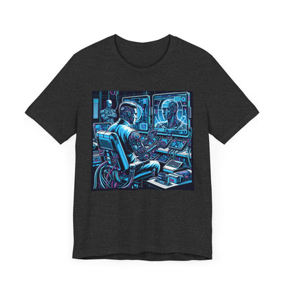 Tech-Inspired Graphic Tee, Vintage Gamer Shirt, Unisex Tee for Tech Lovers, Perfect Gift for Gamers, Retro Gaming Apparel