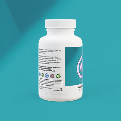 DirkX Magnesium Glycinate: Strength, Endurance, and Total Wellness (60 Capsules)