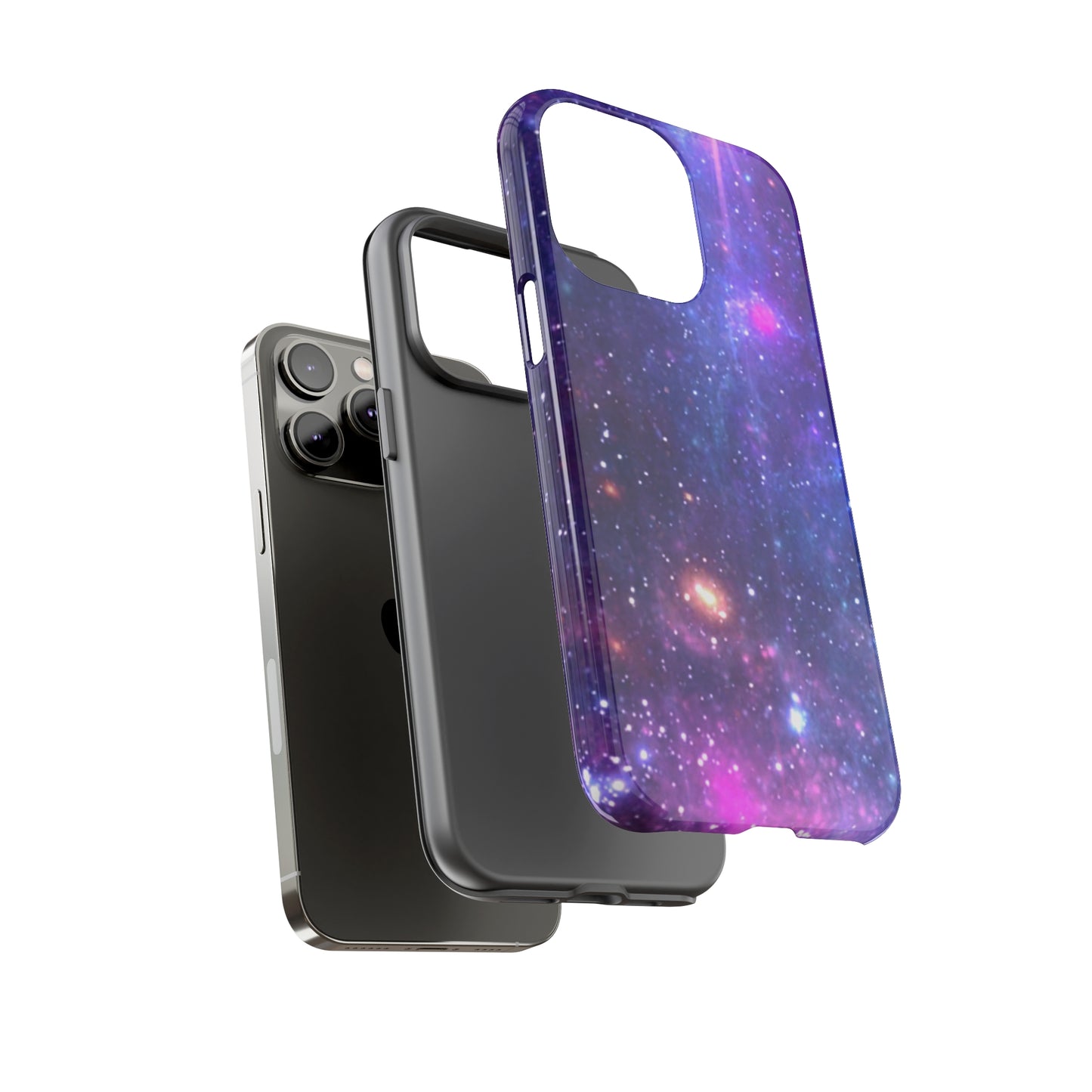 Purple Beyond the Stars Outer Space Out of this World Tough Cases (iPhone, Google, Samsung)