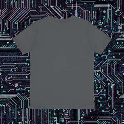 The Future is now Cyber Punk Guy Unisex Jersey Short Sleeve Tee