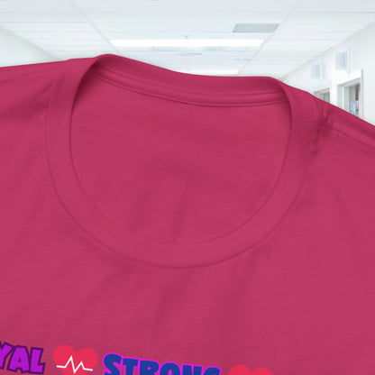 Comfy and Cozy Nurse Bella+Canvas 3001 Jersey T-Shirt: Perfect Gift for Nurses and Nursing Students, Soft Fabric, Various Sizes Available