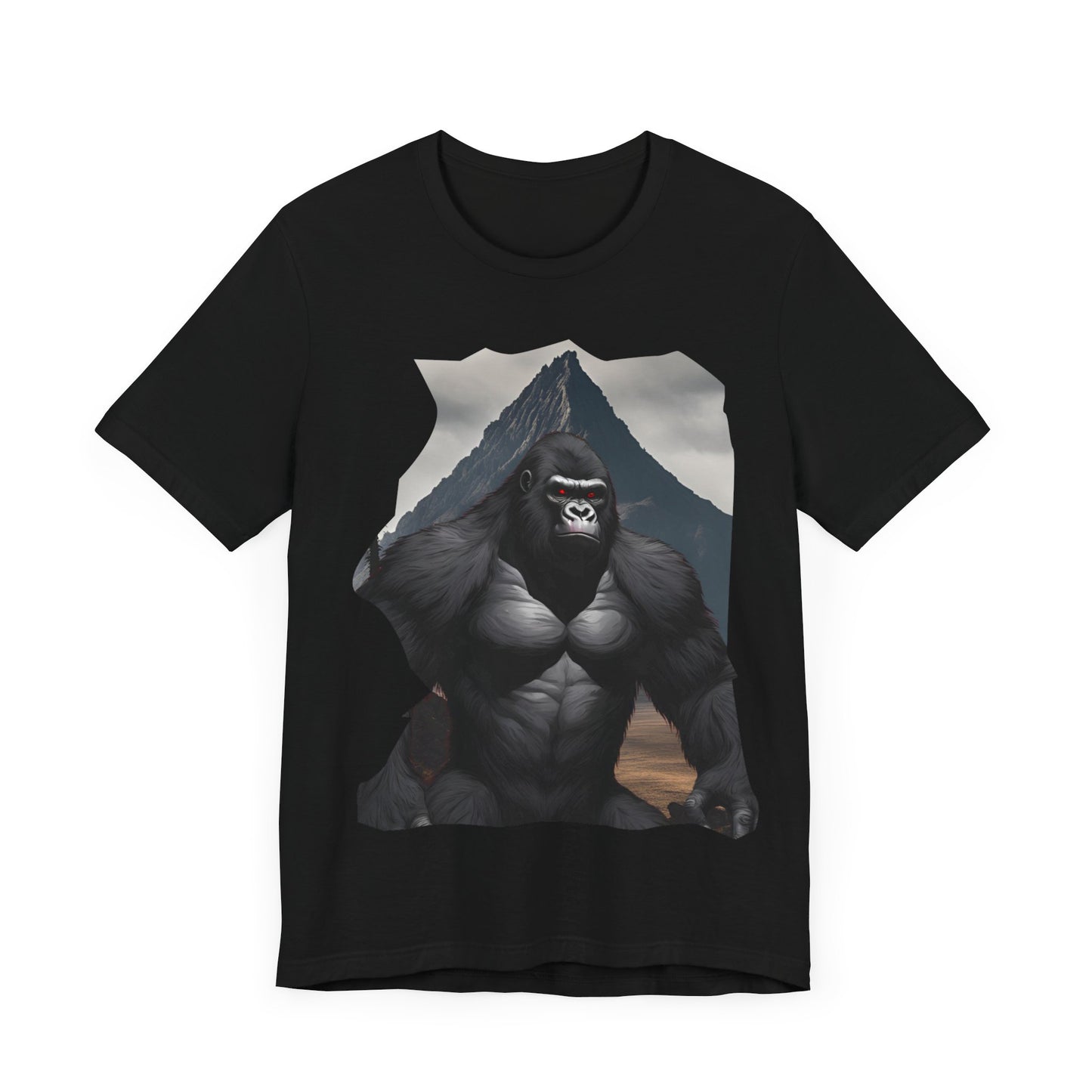 “King Kong Inspired APE Unisex Jersey Tee: Conquer the Concrete Jungle!” Unisex Jersey Short Sleeve Tee