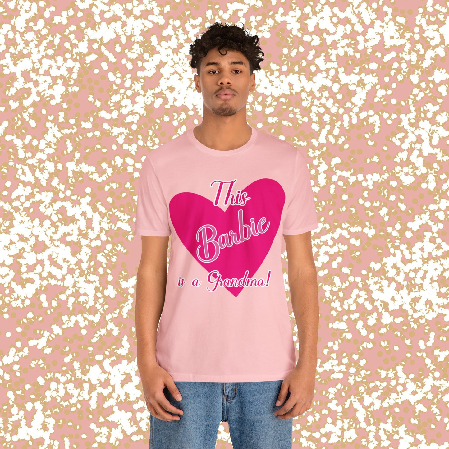 This Barbie is a Grandma Unisex Jersey Short Sleeve Tee