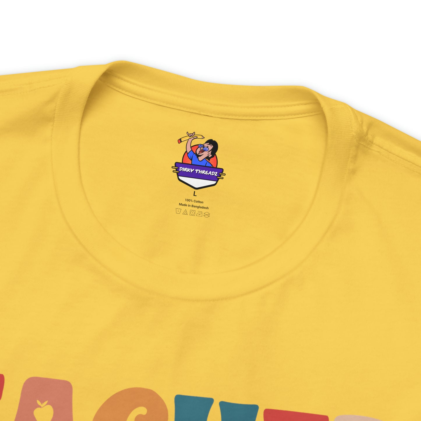 Colorful Teachers Change Lives Back to School Unisex Jersey Short Sleeve Tee Gifts for him, Gifts for Her