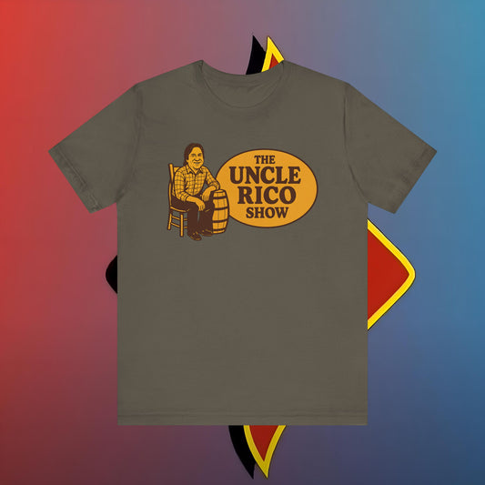 Uncle Rico Show Tee, Retro T-Shirt for Fans, Vintage Style Apparel, Movie Merchandise, Gift for Him/Her