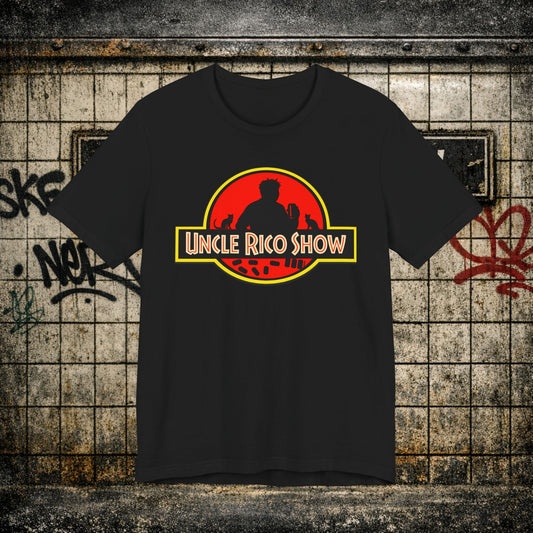 Uncle Rico Show T-Shirt — Retro Jurassic Parody Tee