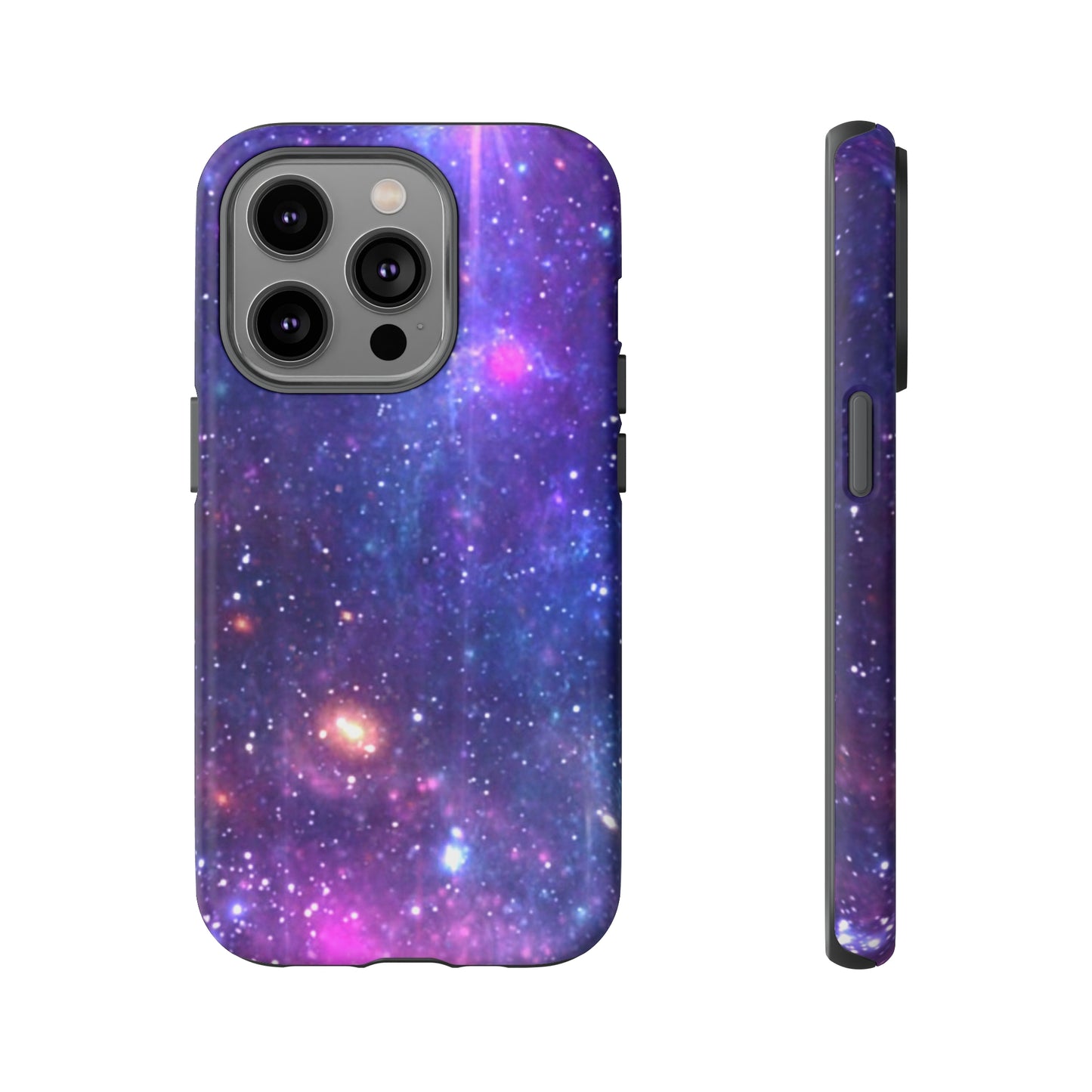 Purple Beyond the Stars Outer Space Out of this World Tough Cases (iPhone, Google, Samsung)