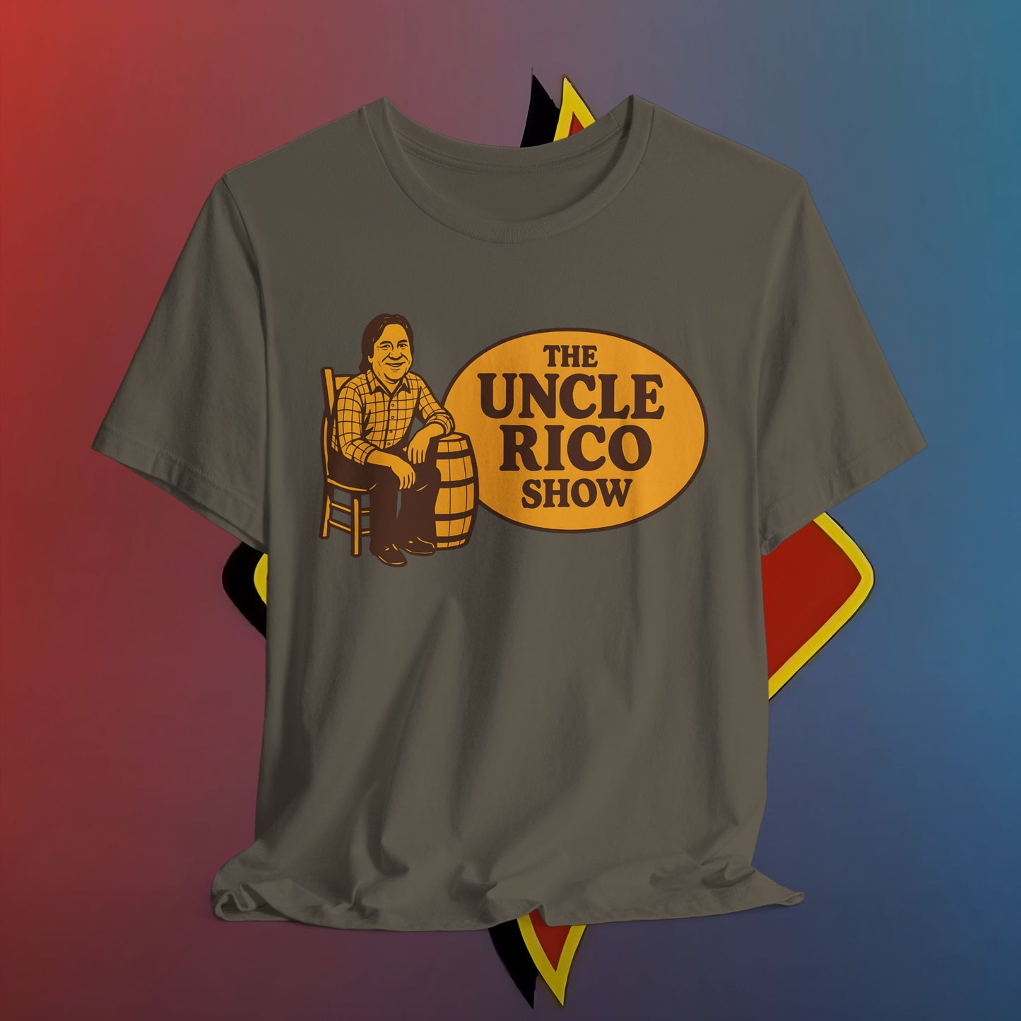 Uncle Rico Show Tee, Retro T-Shirt for Fans, Vintage Style Apparel, Movie Merchandise, Gift for Him/Her