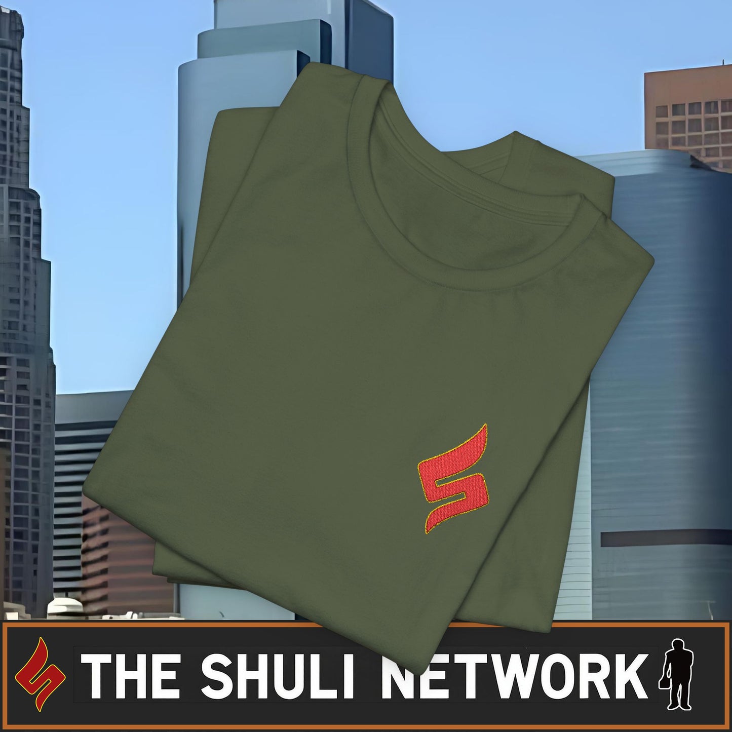 The Shuli Network Embroidered Logo Tee — Special Edition Drop