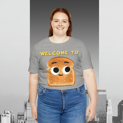 Welcome to the Darkside Unisex Jersey Short Sleeve Tee